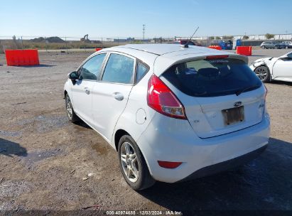 Lot #3053061530 2017 FORD FIESTA SE