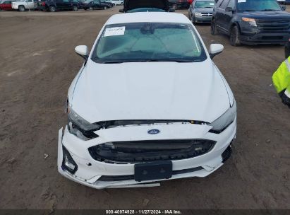 Lot #3045351959 2019 FORD FUSION HYBRID SE