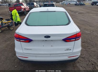 Lot #3045351959 2019 FORD FUSION HYBRID SE