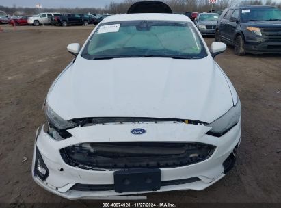 Lot #3045351959 2019 FORD FUSION HYBRID SE