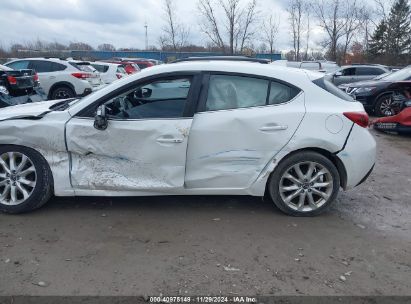 Lot #3042567007 2015 MAZDA MAZDA3 S GRAND TOURING