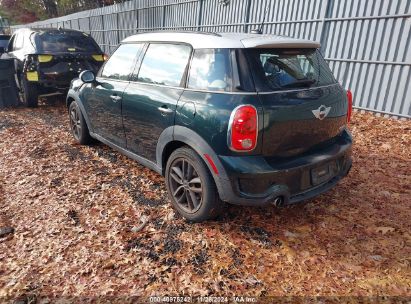 Lot #3025485702 2011 MINI COOPER S COUNTRYMAN