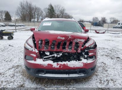 Lot #3045351937 2017 JEEP CHEROKEE LATITUDE 4X4