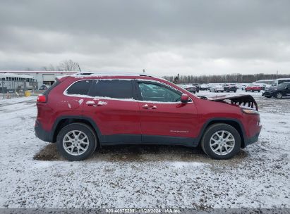 Lot #3045351937 2017 JEEP CHEROKEE LATITUDE 4X4