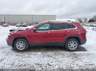 Lot #3045351937 2017 JEEP CHEROKEE LATITUDE 4X4