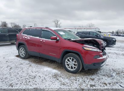 Lot #3045351937 2017 JEEP CHEROKEE LATITUDE 4X4