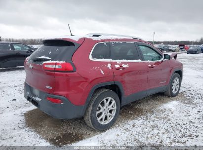 Lot #3045351937 2017 JEEP CHEROKEE LATITUDE 4X4