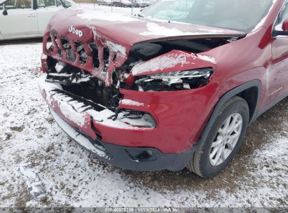 Lot #3045351937 2017 JEEP CHEROKEE LATITUDE 4X4