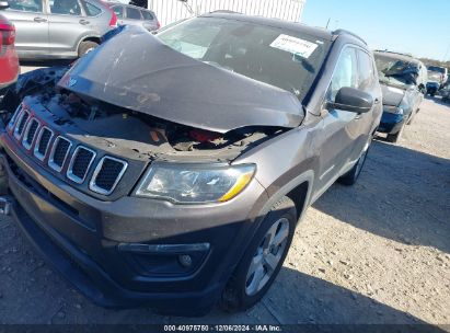 Lot #3036722025 2020 JEEP COMPASS LATITUDE FWD