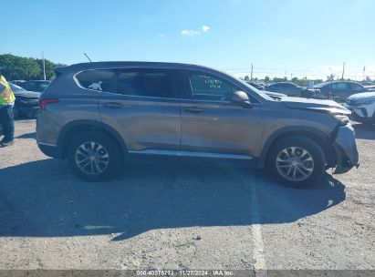 Lot #3034052240 2019 HYUNDAI SANTA FE SE