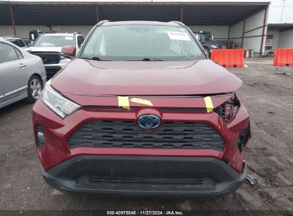 Lot #3056068133 2021 TOYOTA RAV4 HYBRID XLE PREMIUM