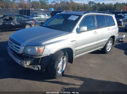 Lot #3034052227 2005 TOYOTA HIGHLANDER LIMITED V6