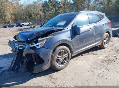 Lot #3053068402 2017 HYUNDAI SANTA FE SPORT 2.4L