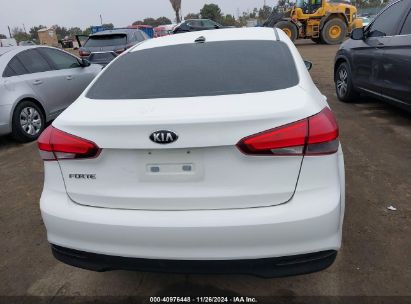 Lot #3035093543 2017 KIA FORTE LX