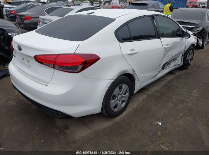 Lot #3035093543 2017 KIA FORTE LX