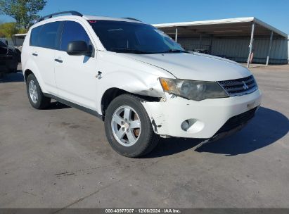 Lot #3035081533 2007 MITSUBISHI OUTLANDER ES/LS