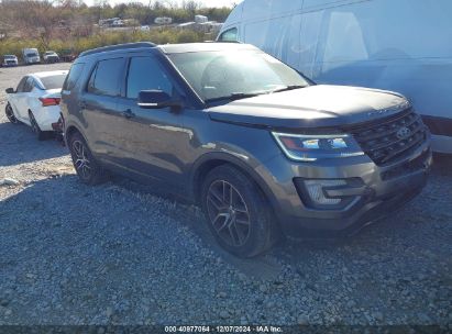 Lot #3035707948 2016 FORD EXPLORER SPORT