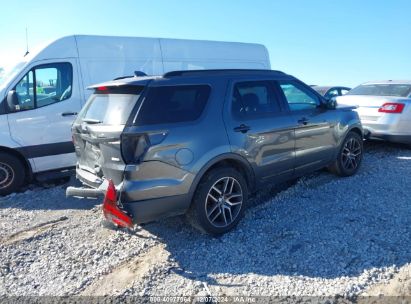 Lot #3035707948 2016 FORD EXPLORER SPORT