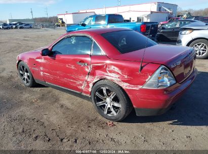 Lot #3032344007 1999 MERCEDES-BENZ SLK 230 KOMPRESSOR