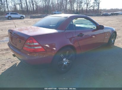 Lot #3032344007 1999 MERCEDES-BENZ SLK 230 KOMPRESSOR