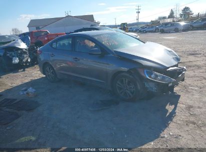 Lot #3034051994 2018 HYUNDAI ELANTRA SEL