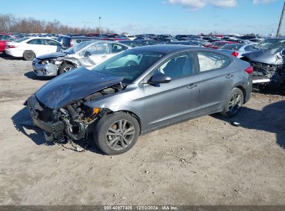 Lot #3034051994 2018 HYUNDAI ELANTRA SEL