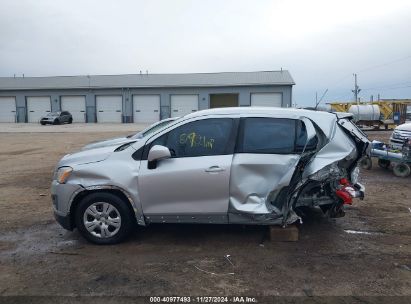 Lot #3046796376 2015 CHEVROLET TRAX 1LS