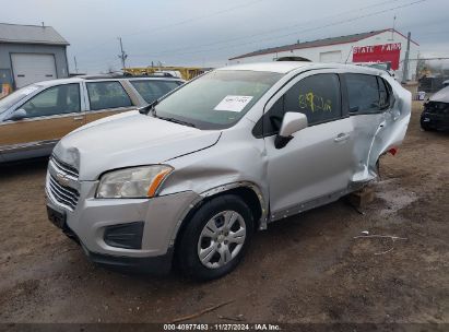 Lot #3046796376 2015 CHEVROLET TRAX 1LS