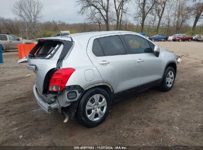 Lot #3046796376 2015 CHEVROLET TRAX 1LS