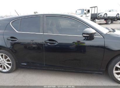 Lot #3050074058 2013 LEXUS CT 200H