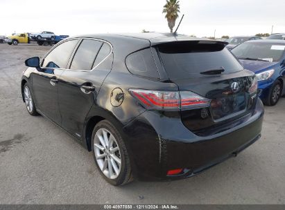 Lot #3050074058 2013 LEXUS CT 200H