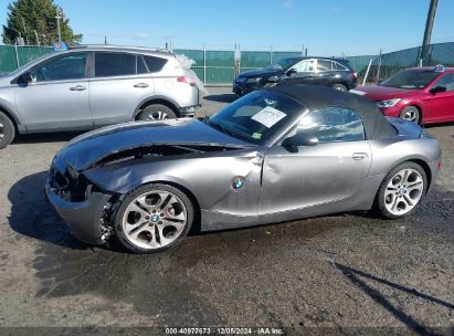 Lot #3042555747 2004 BMW Z4 3.0I