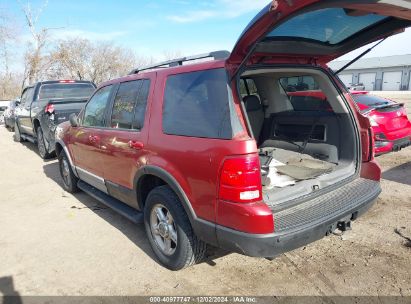 Lot #3034051984 2002 FORD EXPLORER XLT