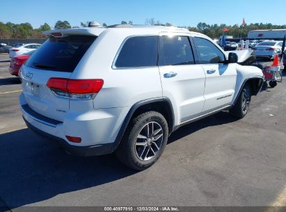 Lot #3034051982 2017 JEEP GRAND CHEROKEE LIMITED 4X2