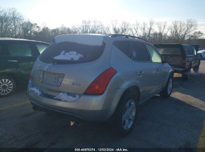 Lot #3031680868 2004 NISSAN MURANO SL