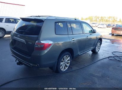 Lot #3052080280 2008 TOYOTA HIGHLANDER HYBRID