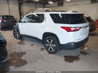 Lot #3037539285 2021 CHEVROLET TRAVERSE AWD LT LEATHER