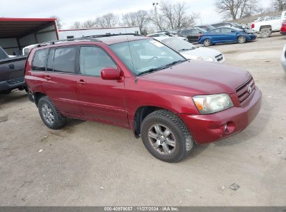 Lot #3035707944 2007 TOYOTA HIGHLANDER V6