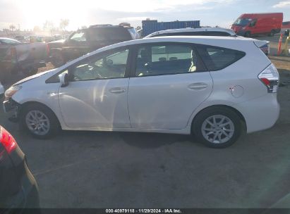 Lot #3035093511 2012 TOYOTA PRIUS V THREE