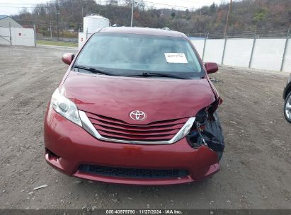 Lot #3052073621 2015 TOYOTA SIENNA LE 7 PASSENGER