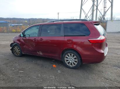 Lot #3052073621 2015 TOYOTA SIENNA LE 7 PASSENGER