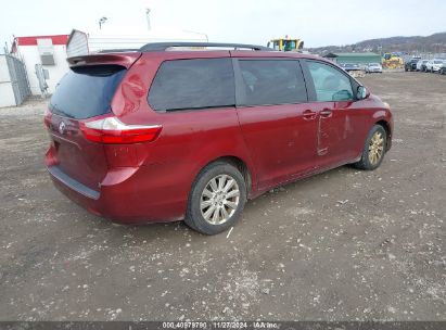 Lot #3052073621 2015 TOYOTA SIENNA LE 7 PASSENGER