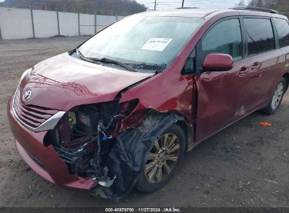 Lot #3052073621 2015 TOYOTA SIENNA LE 7 PASSENGER