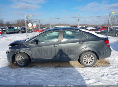 Lot #3034051868 2019 CHEVROLET SONIC LT AUTO