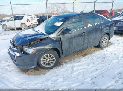 Lot #3034051868 2019 CHEVROLET SONIC LT AUTO