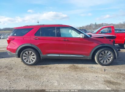 Lot #3034051864 2021 FORD EXPLORER LIMITED