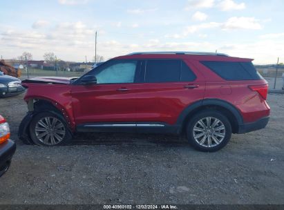 Lot #3034051864 2021 FORD EXPLORER LIMITED