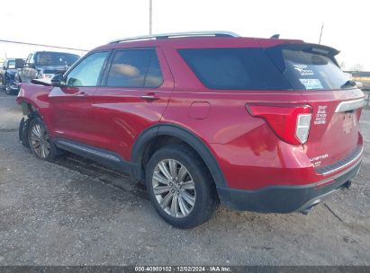 Lot #3034051864 2021 FORD EXPLORER LIMITED