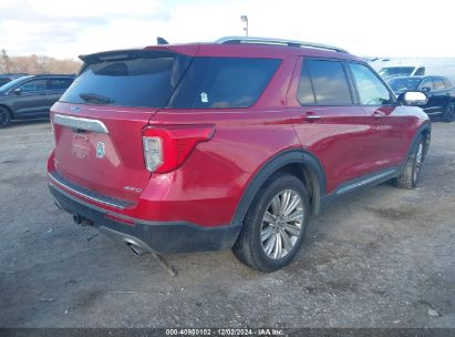 Lot #3034051864 2021 FORD EXPLORER LIMITED