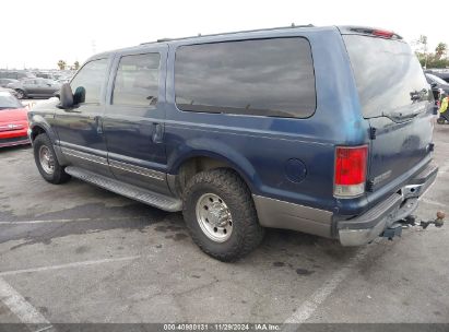 Lot #3035093500 2002 FORD EXCURSION XLT